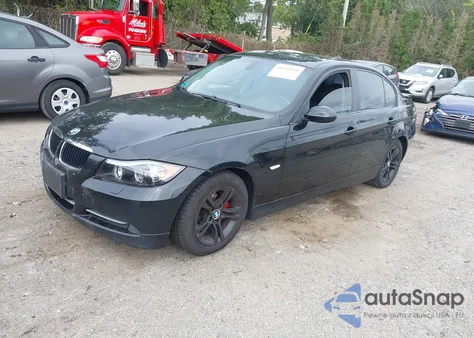 2008 BMW 328Xi z USA, uszkodzony, nr VIN WBAVC73588KP39448